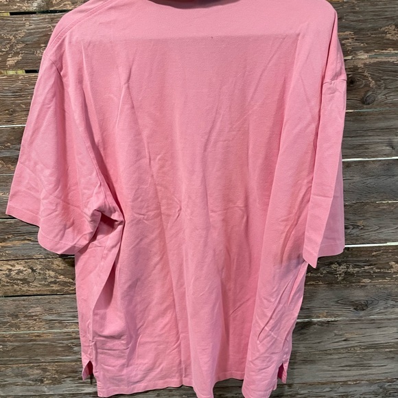Polo Ralph Lauren Men’s Golf Fit Pink Pocket Polo Shirt Size XL 100%‎ Cotton - Picture 5 of 5